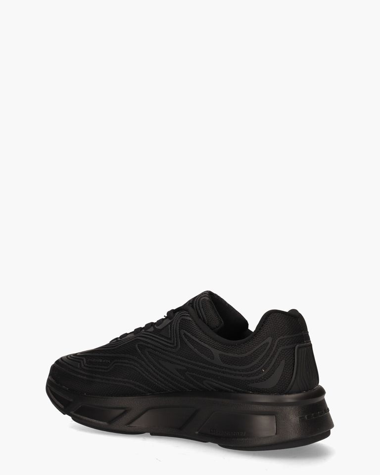 Run #01 Zwart Damessneakers
