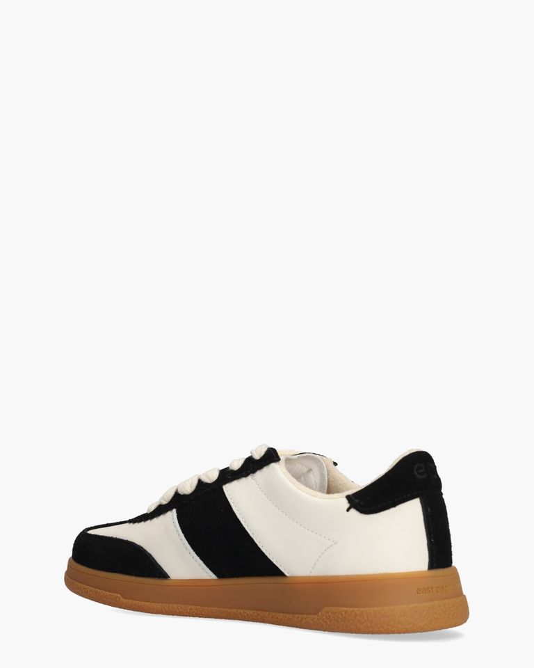 Santos Off-White/Zwart Damessneakers