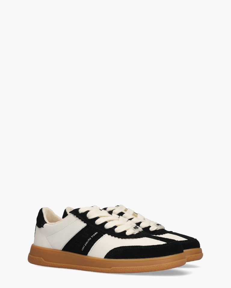 Santos Off-White/Zwart Damessneakers