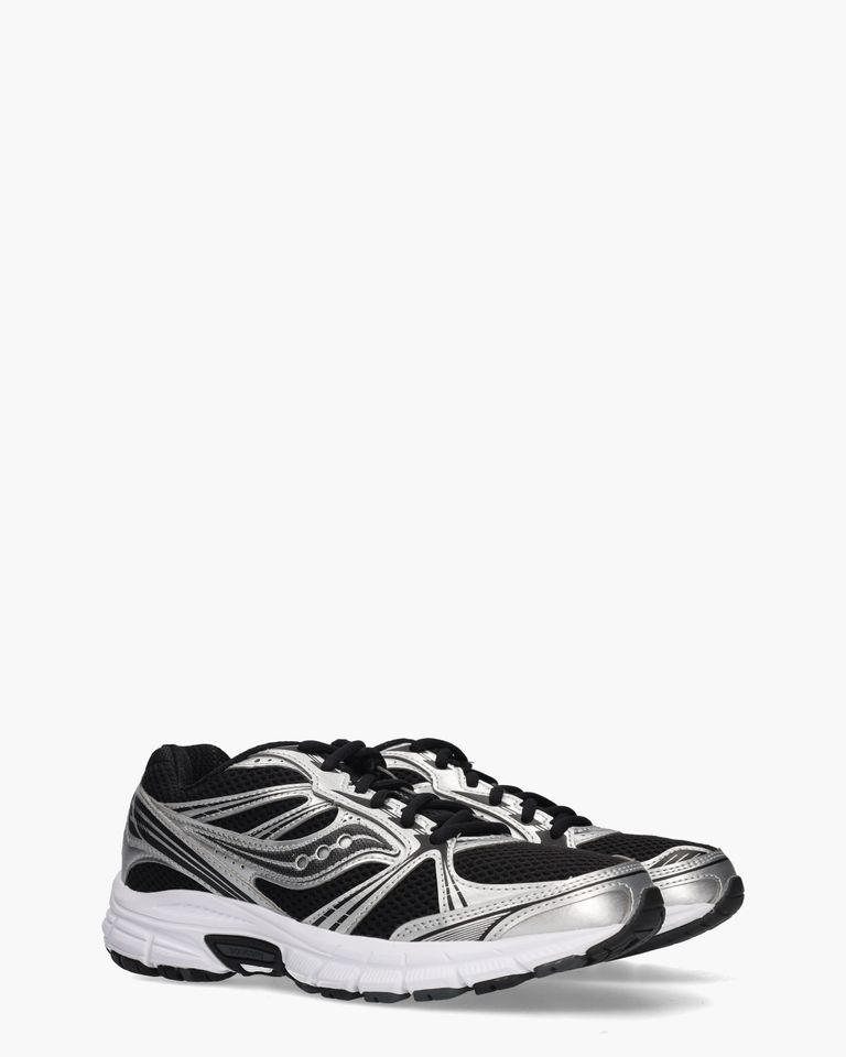 Grid Legacy Zwart/Zilver Damessneakers