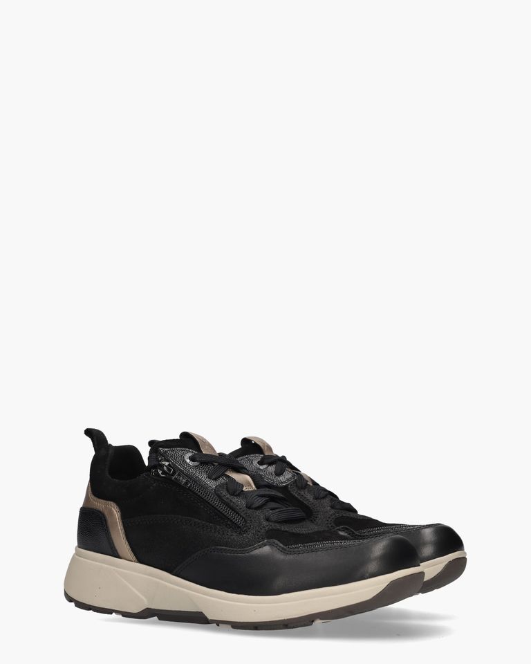 Grenoble Zwart Damessneakers