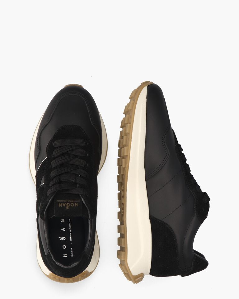 H641 Zwart Damessneakers