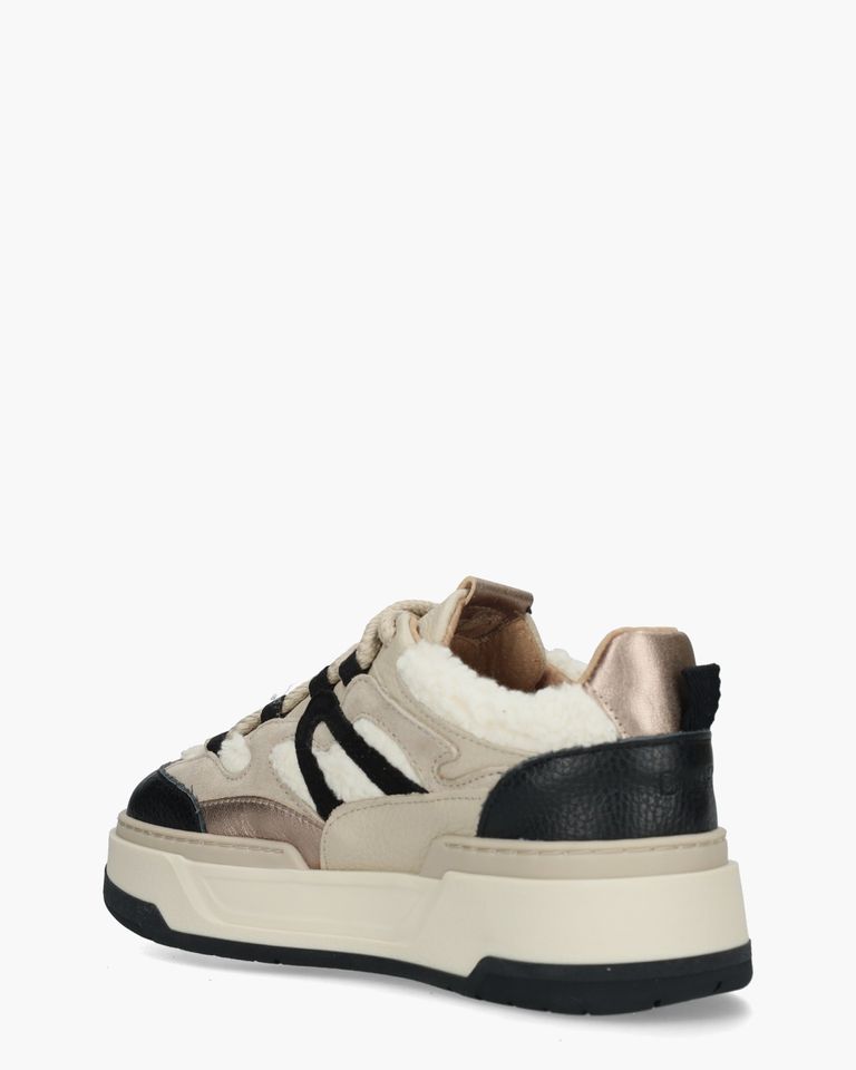 Walton Teddy Beige Damessneakers
