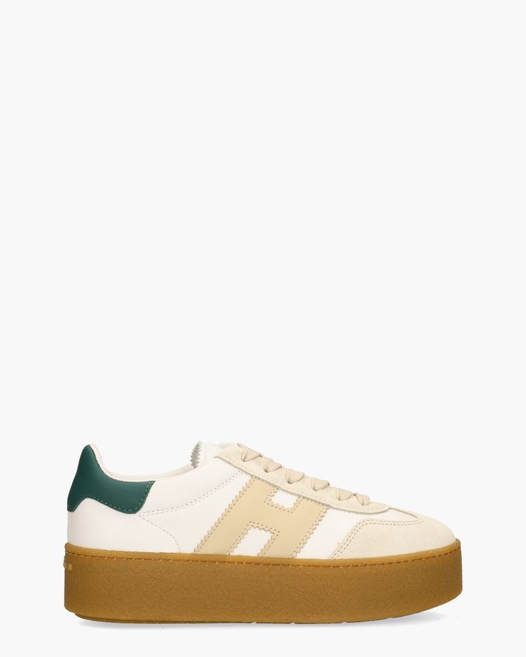 Cool Plateau Wit/Multi Damessneakers