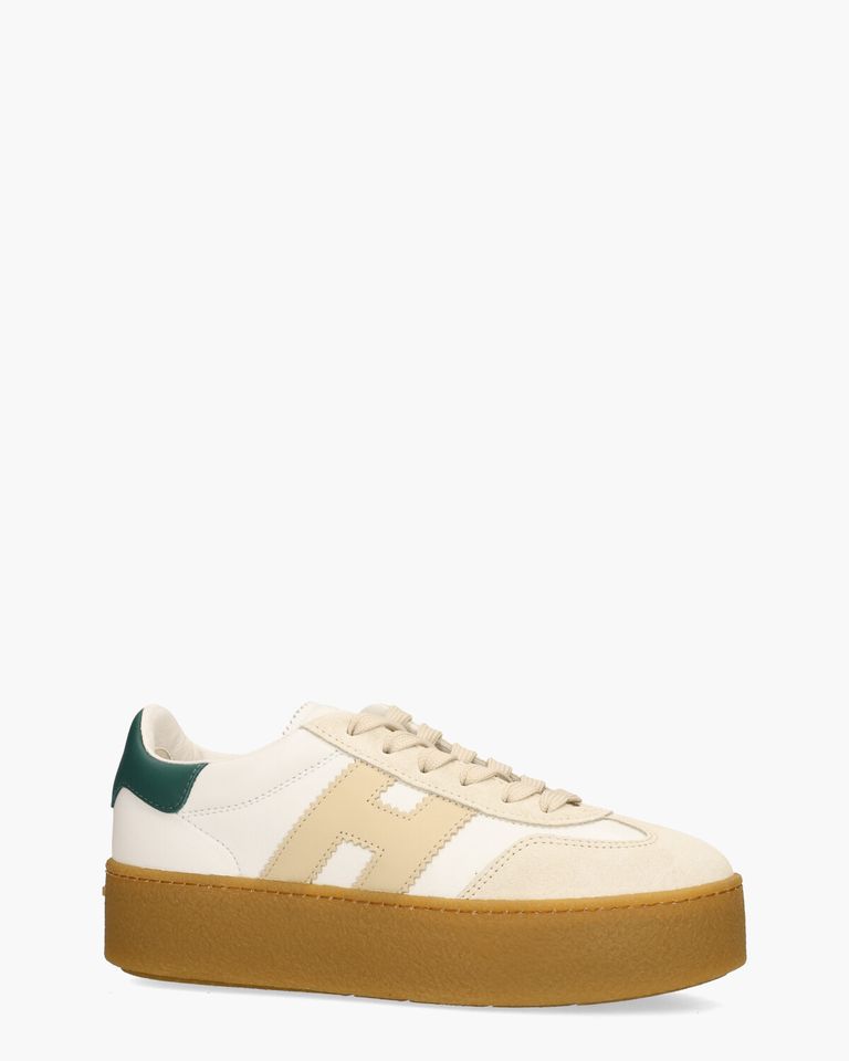 Cool Plateau Wit/Multi Damessneakers