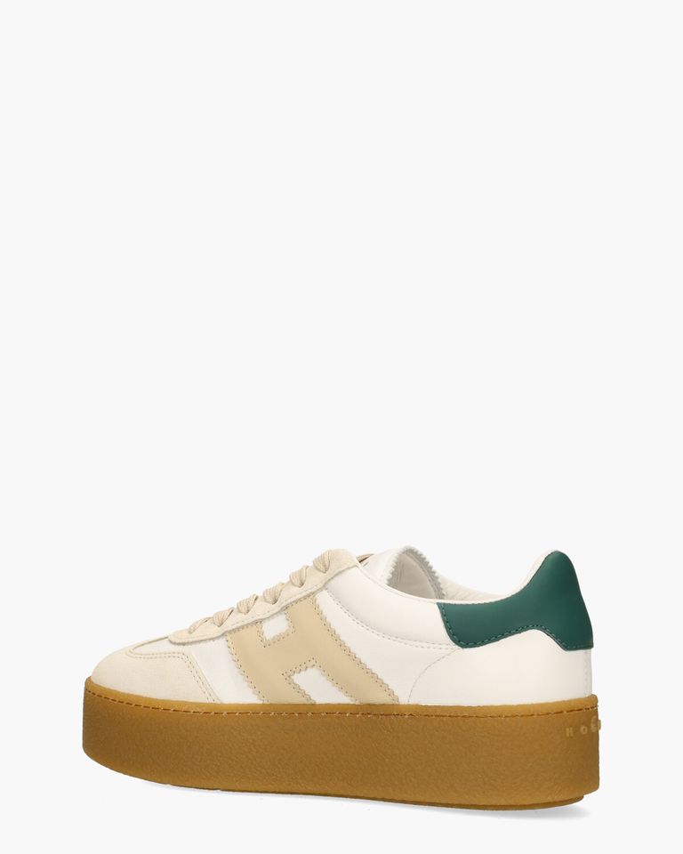 Cool Plateau Wit/Multi Damessneakers
