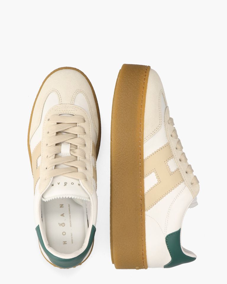Cool Plateau Wit/Multi Damessneakers