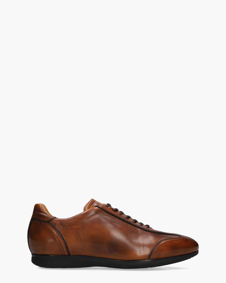 Fitzallan Cognac Herensneakers