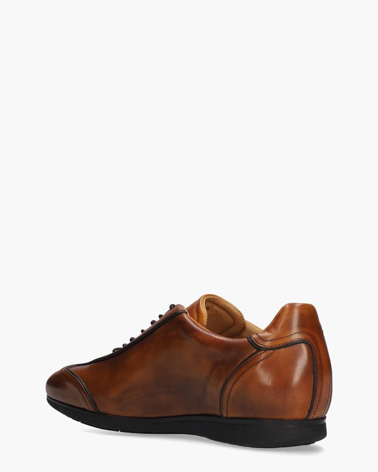 Fitzallan Cognac Herensneakers