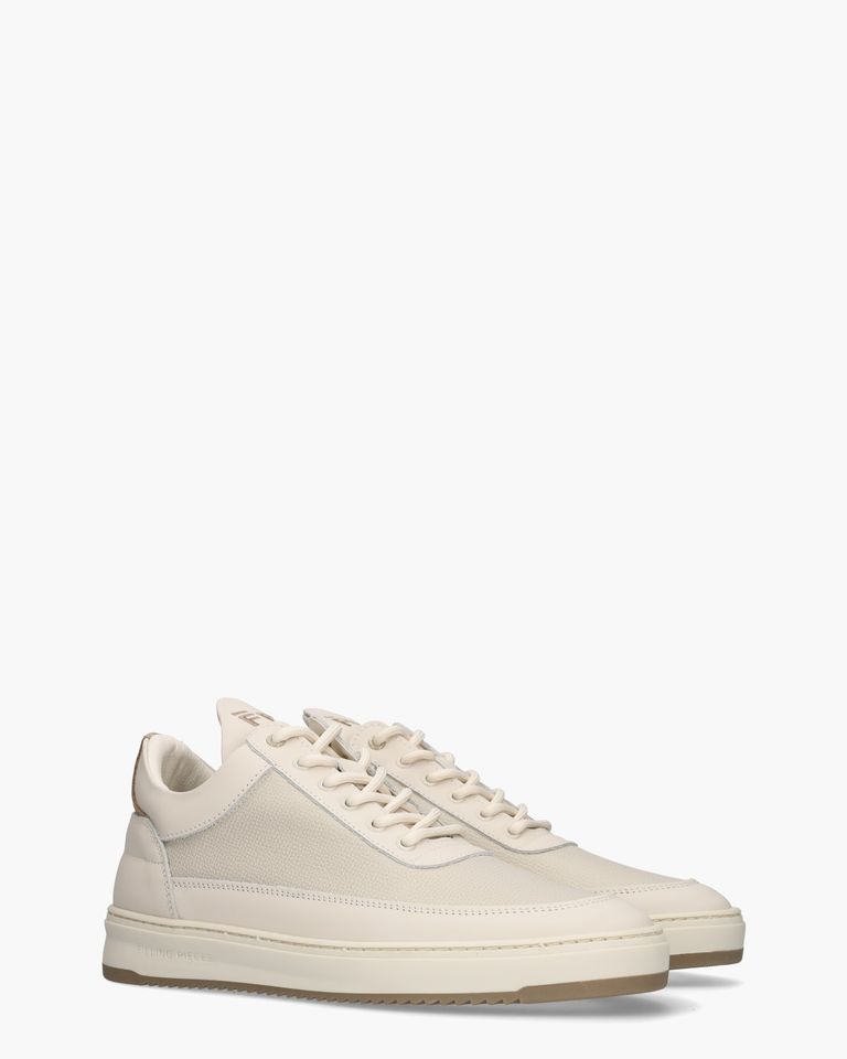 Low Top Tech Crumbs Off-White/Taupe Herensneakers