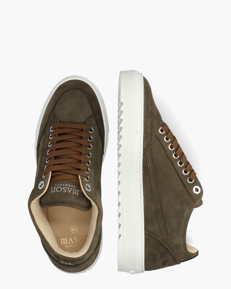 Tia Sollevamento Legergroen Herensneakers