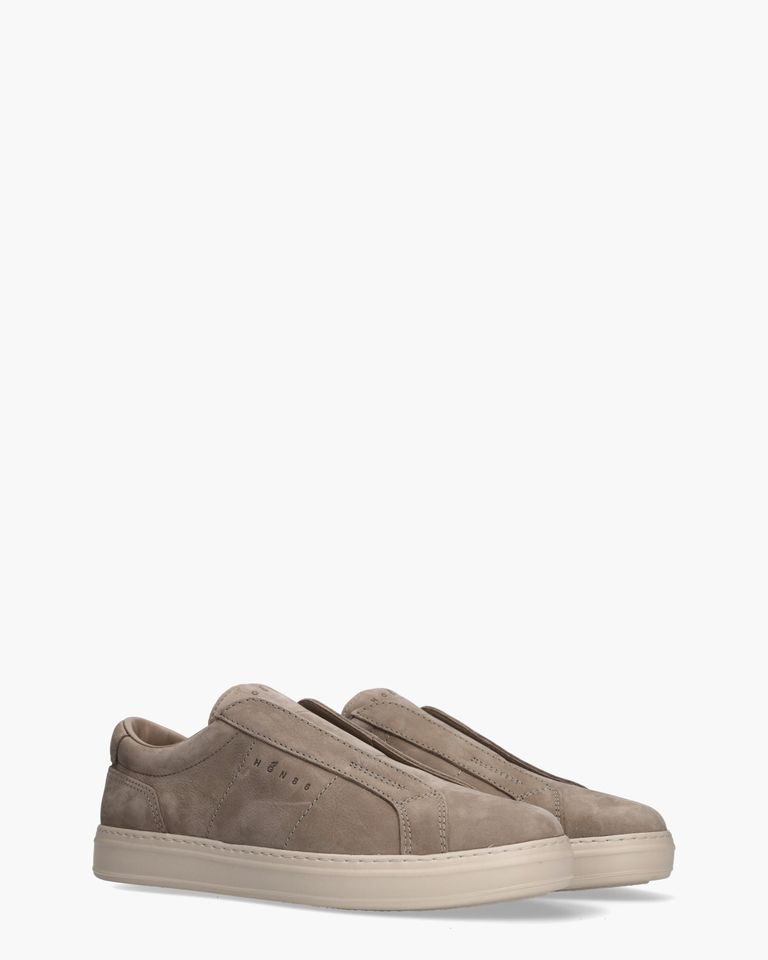 Slip On Taupe Herensneakers