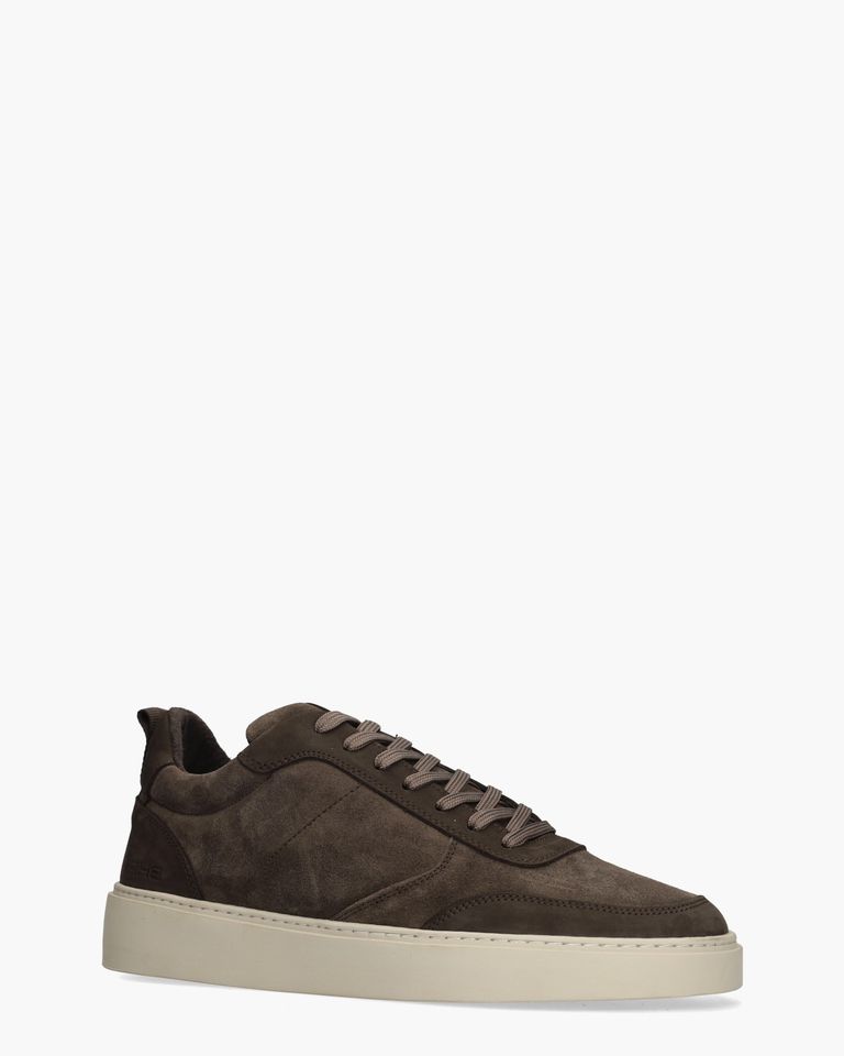 Oliver Mid Donkerbruin Herensneakers