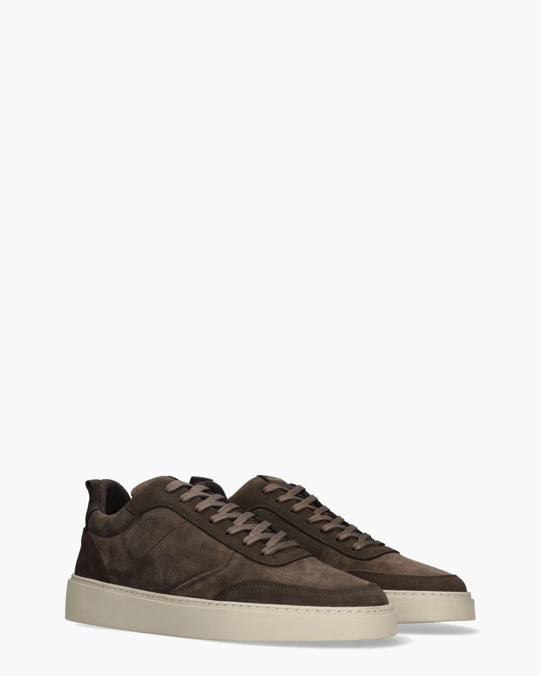 Oliver Mid Donkerbruin Herensneakers