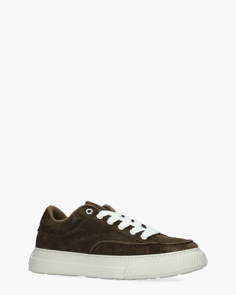 Caldera Tora Donkerbruin Herensneakers 