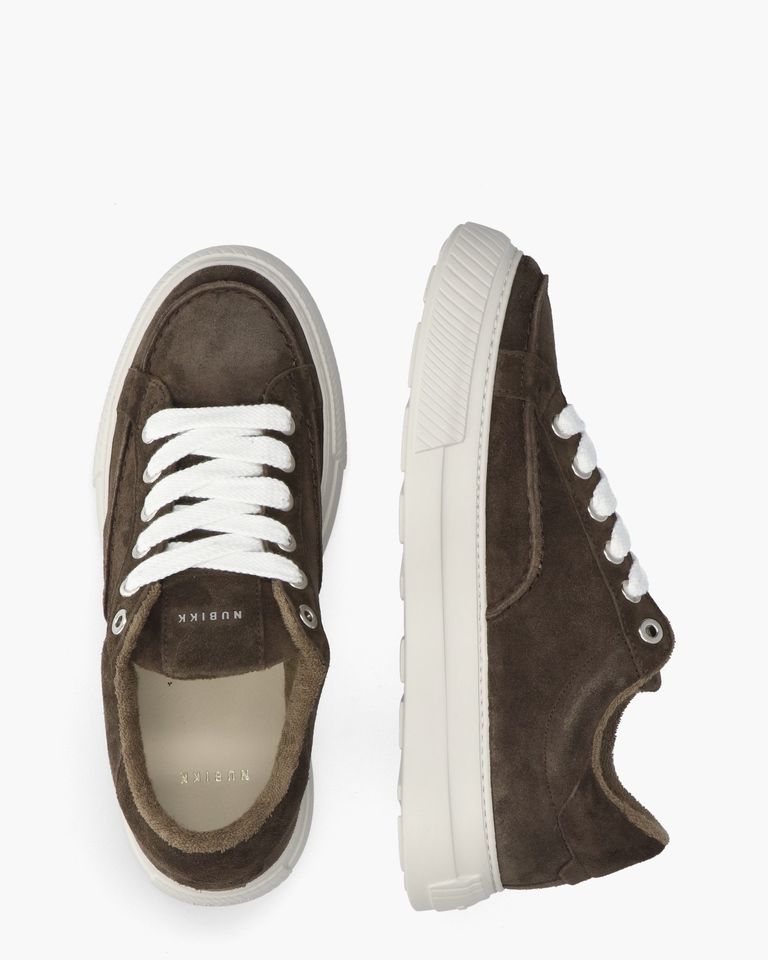 Caldera Tora Donkerbruin Herensneakers 