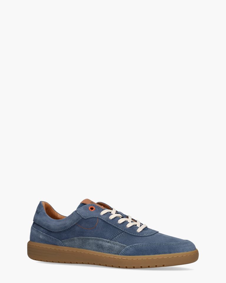 Zinedine Jeansblauw Herensneakers