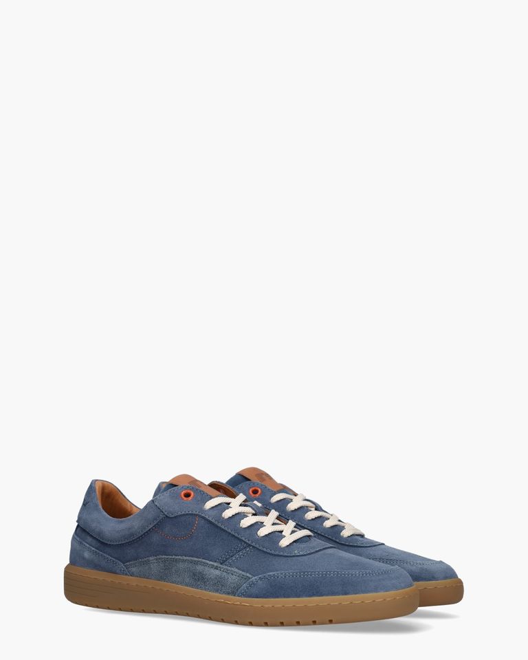 Zinedine Jeansblauw Herensneakers