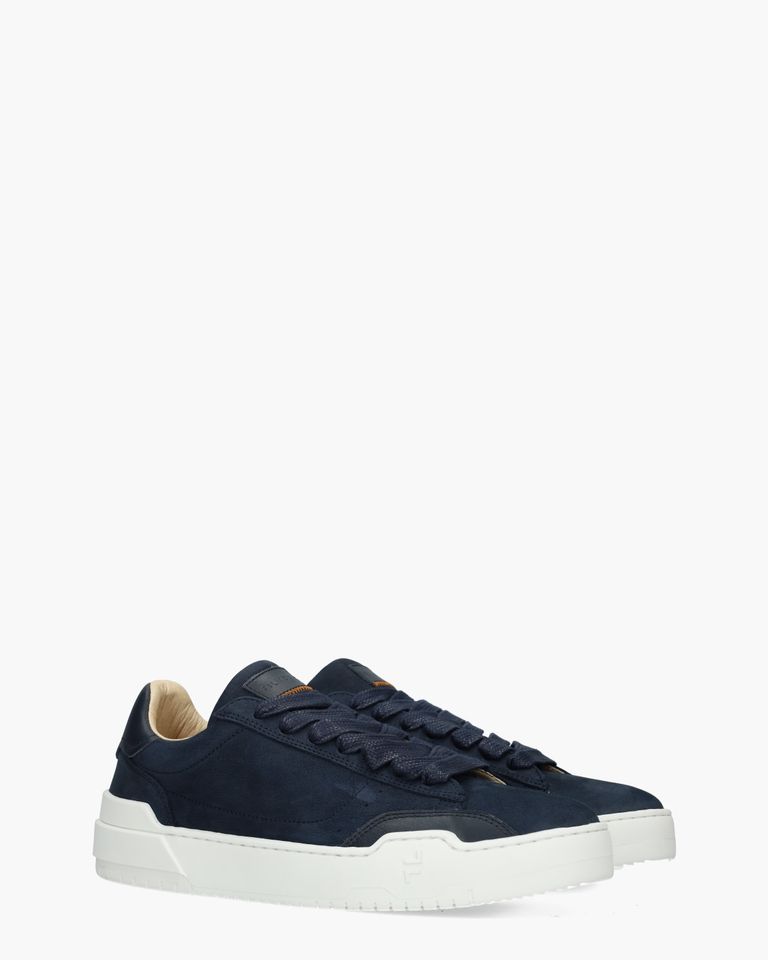 Milos Donkerblauw Herensneakers