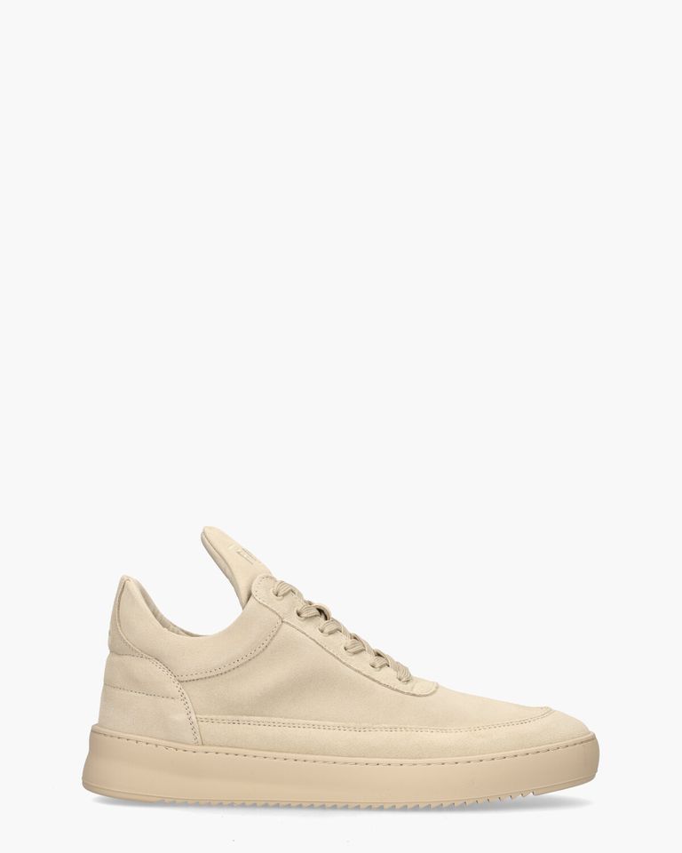 Low Top Suede Beige Herensneakers