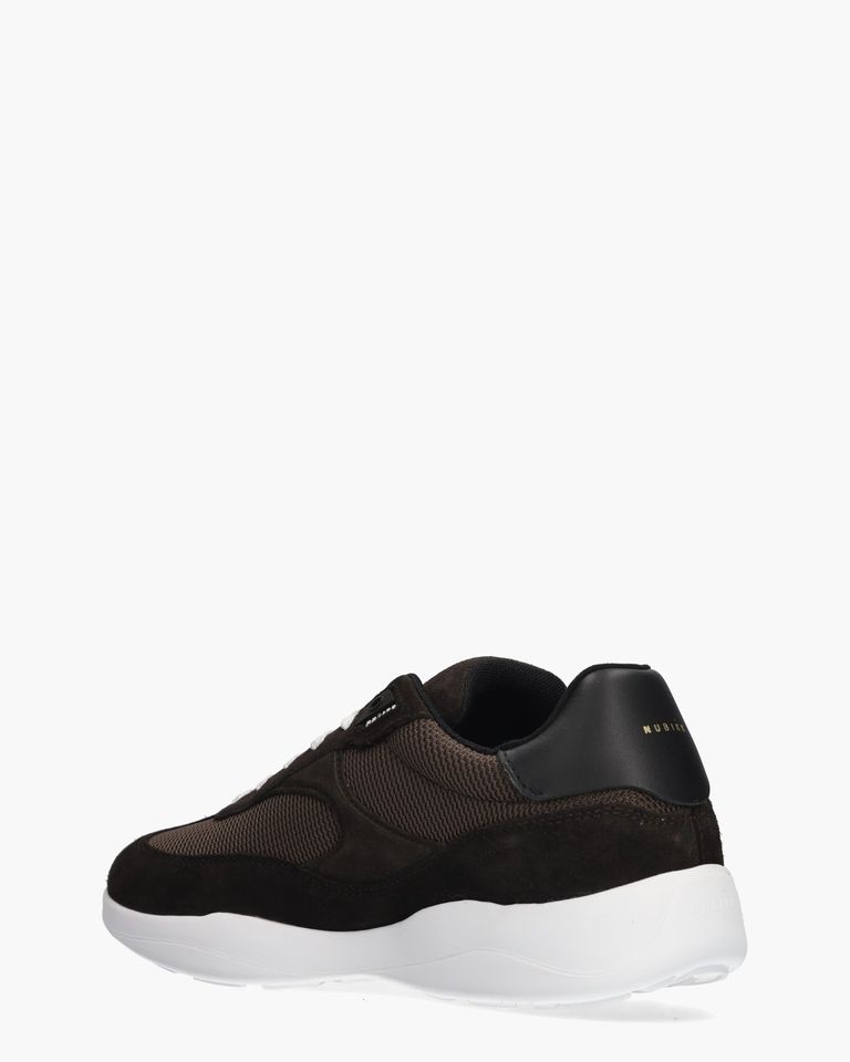 Denzel Dane Donkerbruin Herensneakers