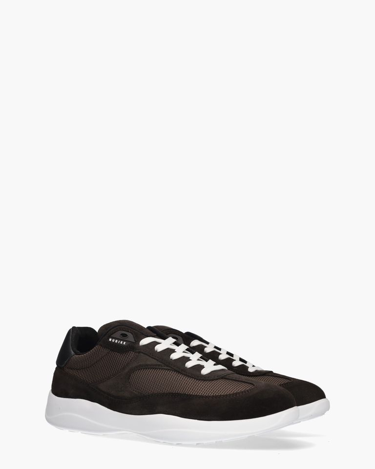 Denzel Dane Donkerbruin Herensneakers