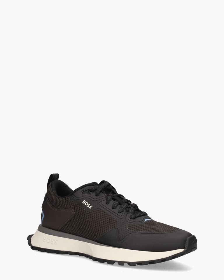 Jonah Donkerbruin/Zwart Herensneakers