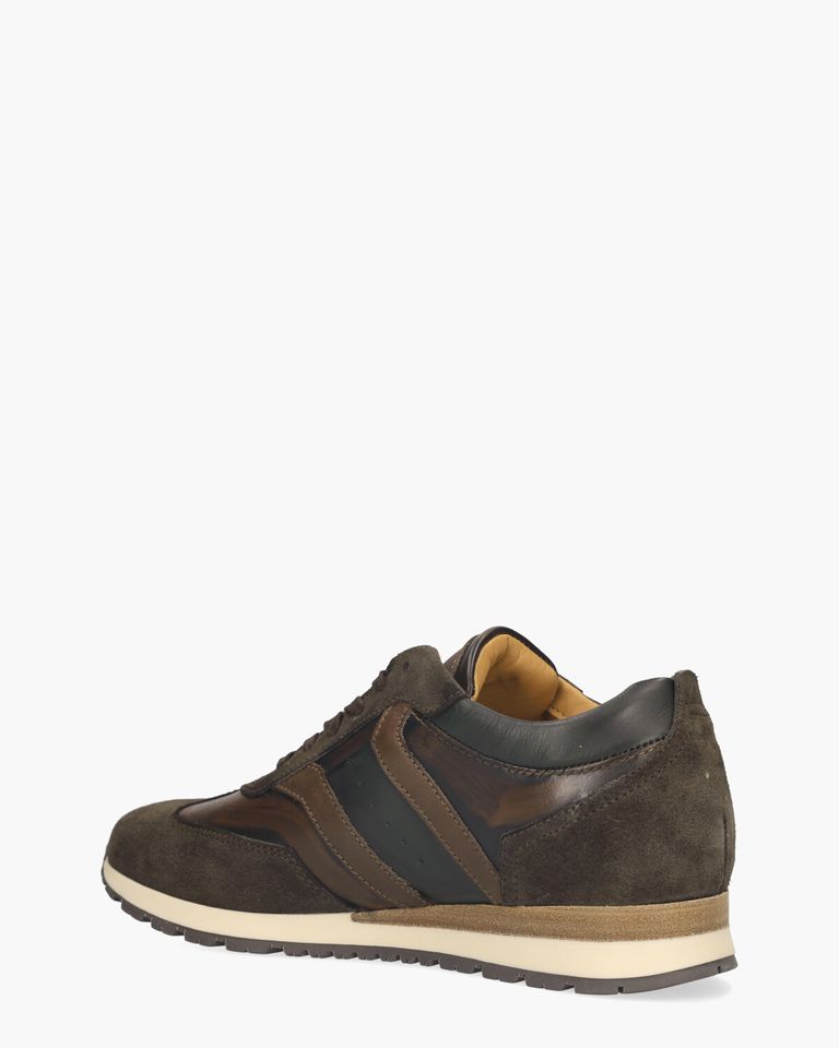 Sweder Donkerbruin Herensneakers