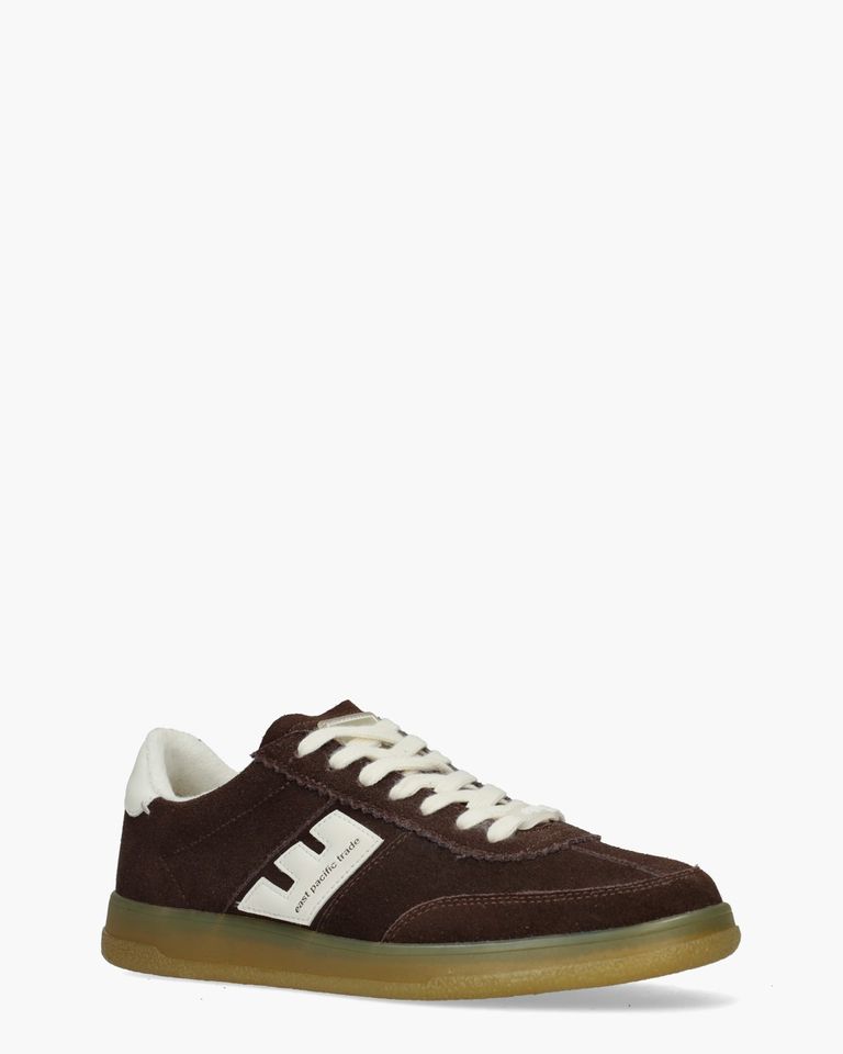 Santos Donkerbruin/Off-White Herensneakers