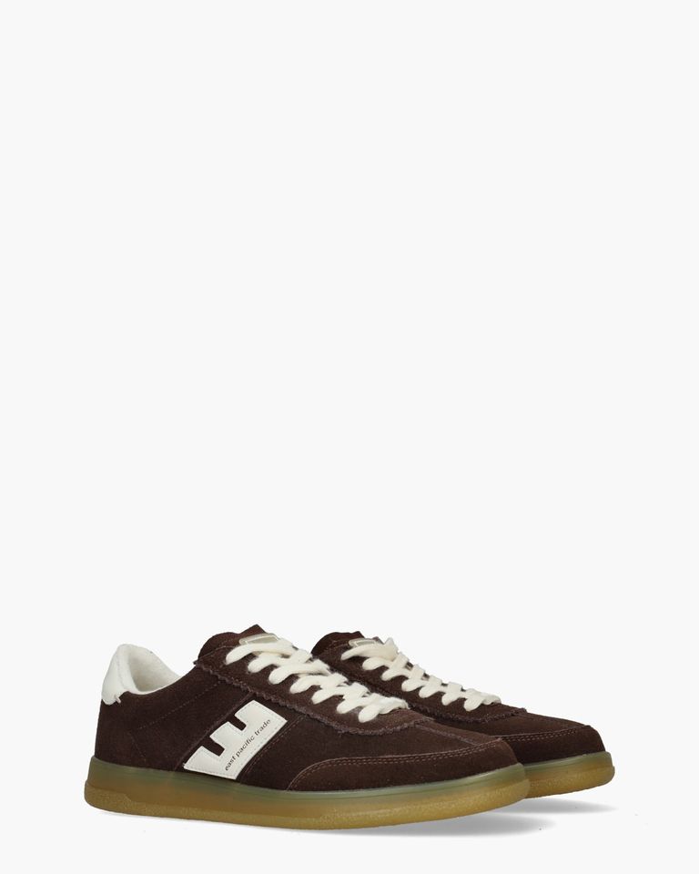 Santos Donkerbruin/Off-White Herensneakers