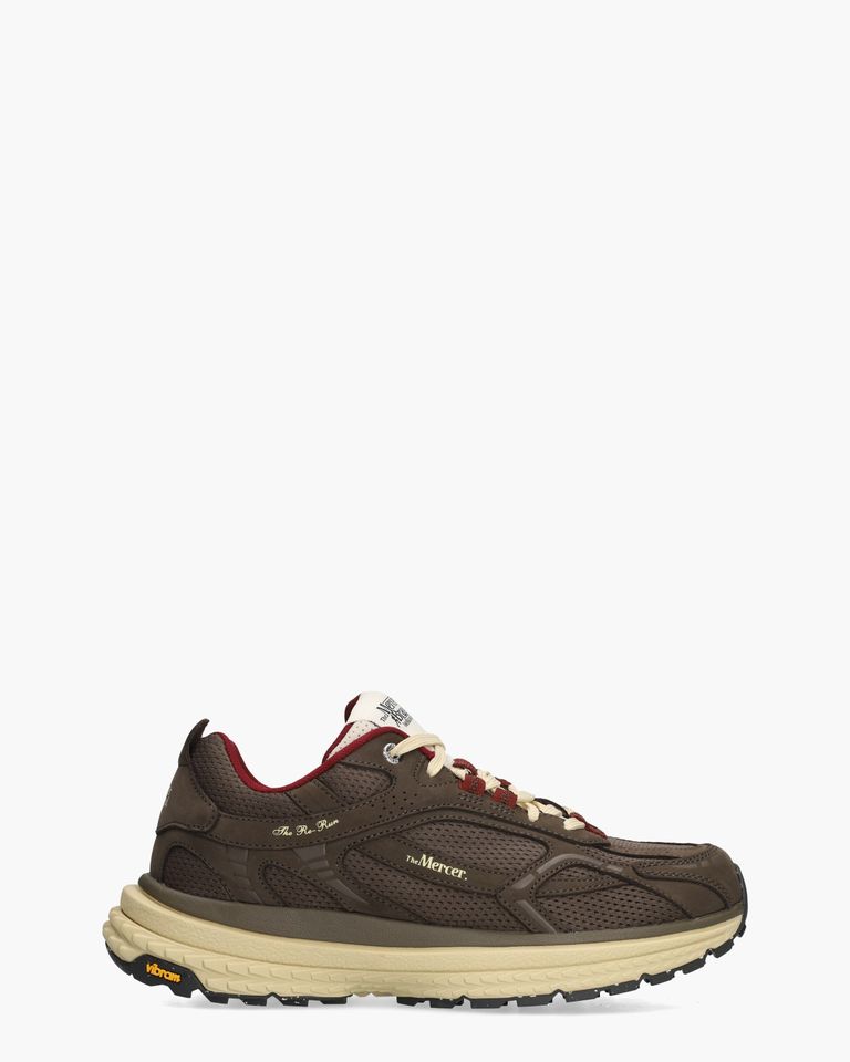 The Re-Run Vibram Donkerbruin Herensneakers