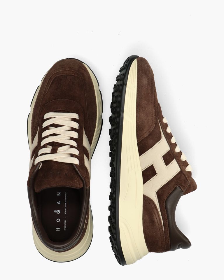 Hyperlight Donkerbruin Herensneakers