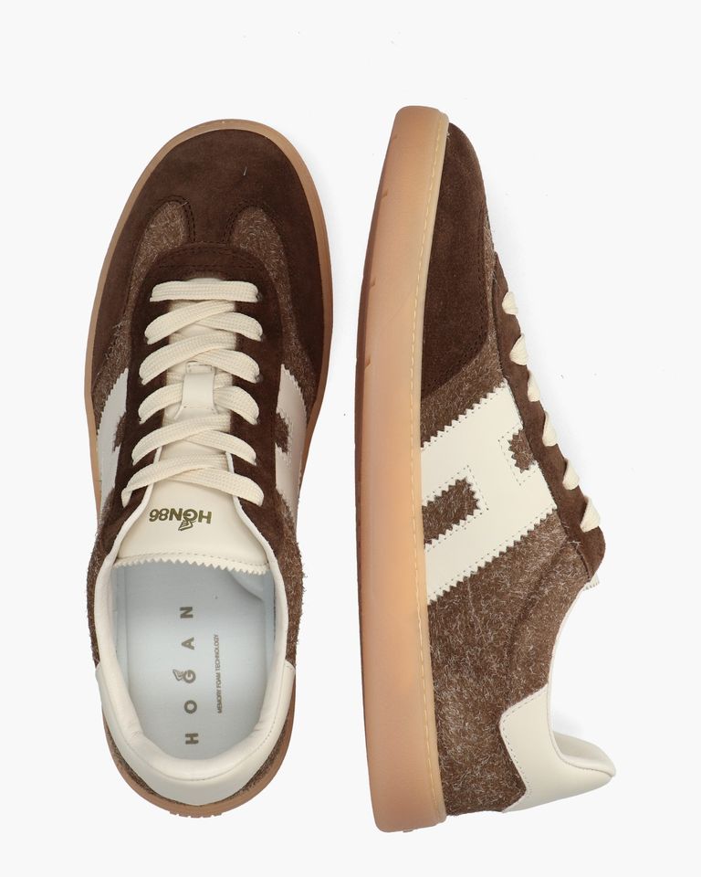 Cool Donkerbruin Herensneakers