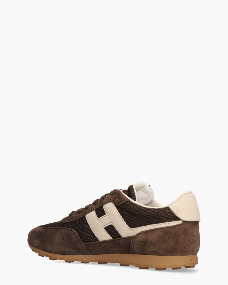 Athletic Donkerbruin Herensneakers