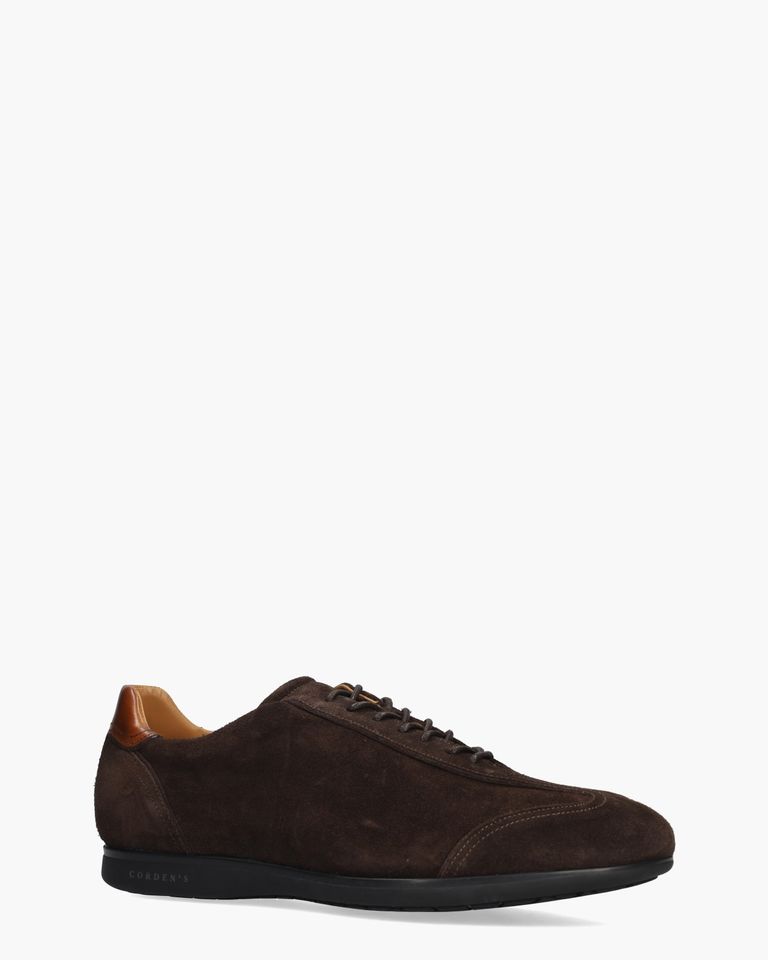 Fitzallan Donkerbruin Herensneakers