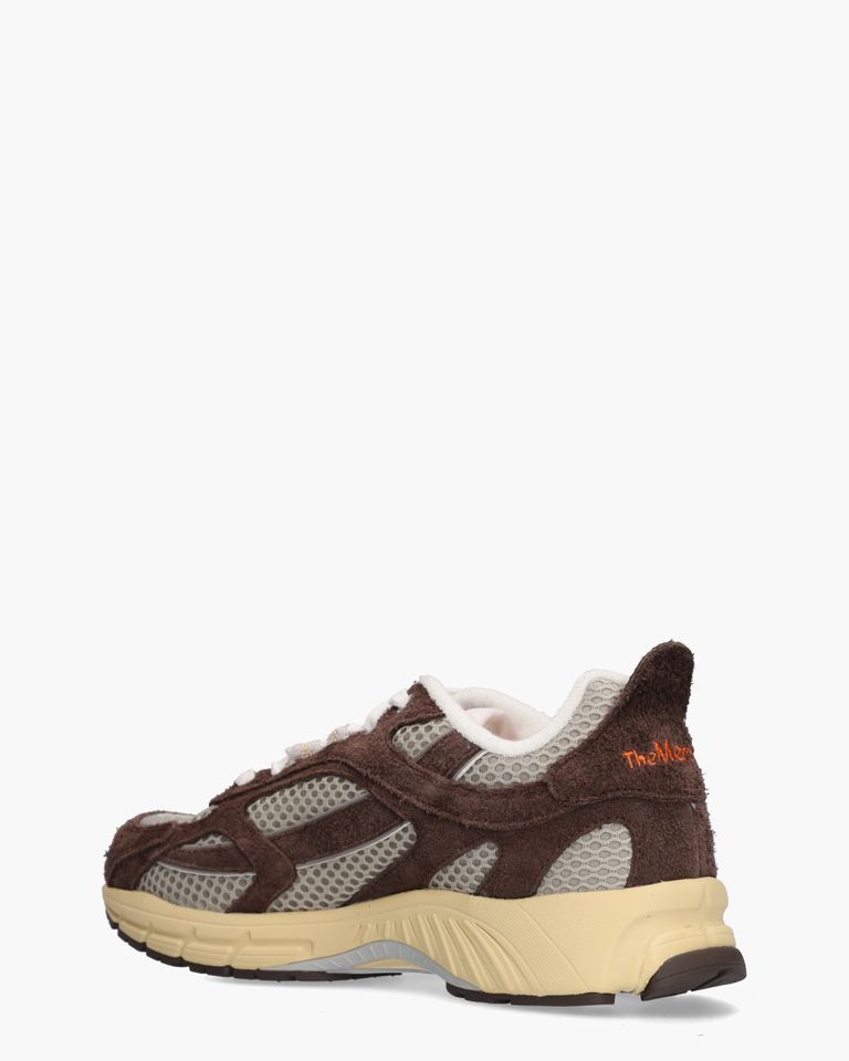 The Re-Run Americana Donkerbruin Herensneakers