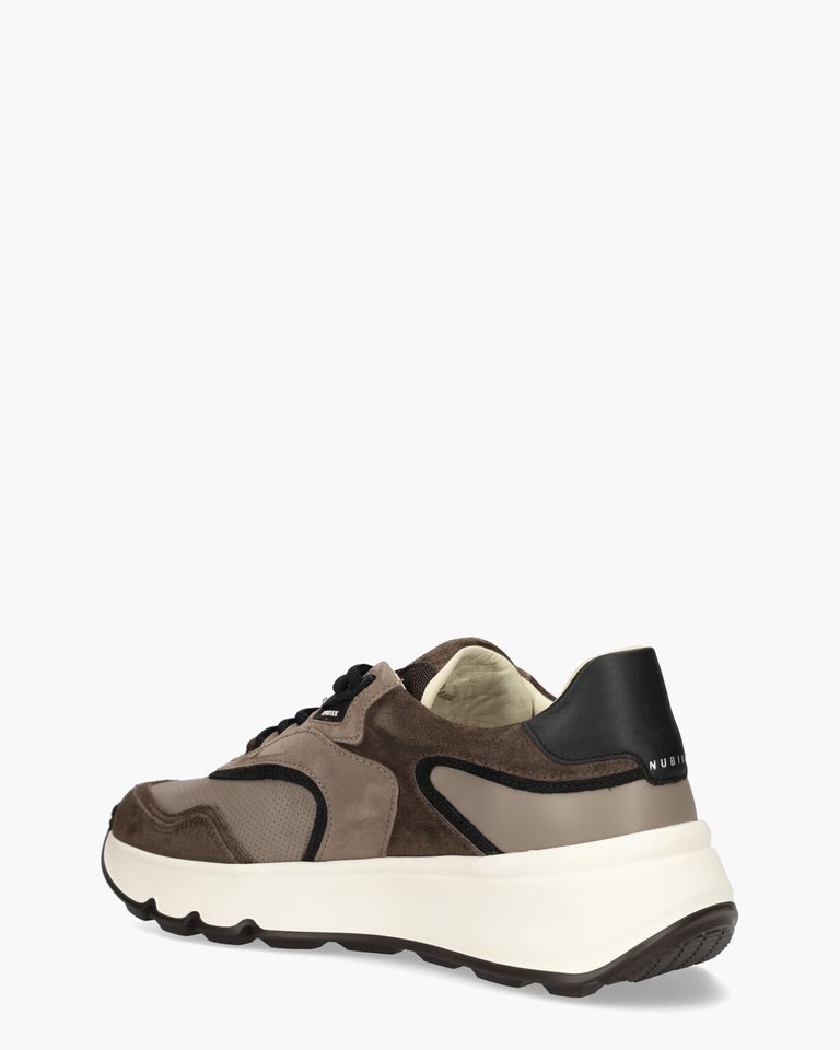 Luca Noa Taupe/Donkerbruin Herensneakers