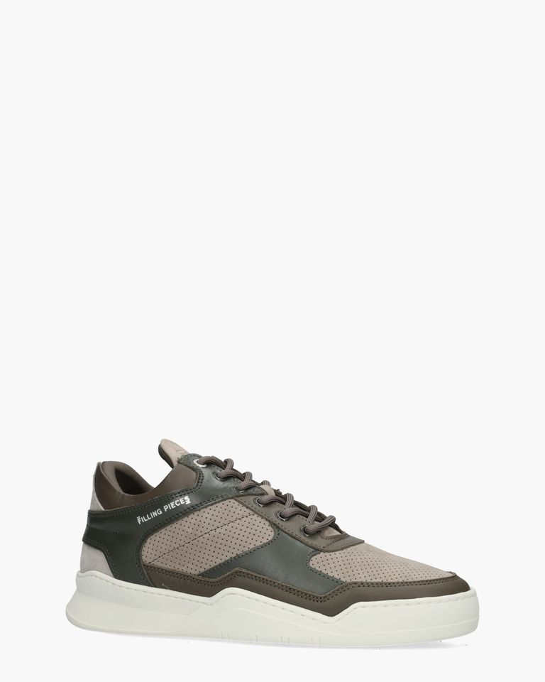 Low Top Ghost Paneled Multicolor Herensneakers
