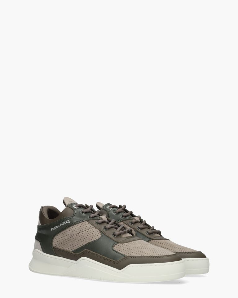 Low Top Ghost Paneled Multicolor Herensneakers