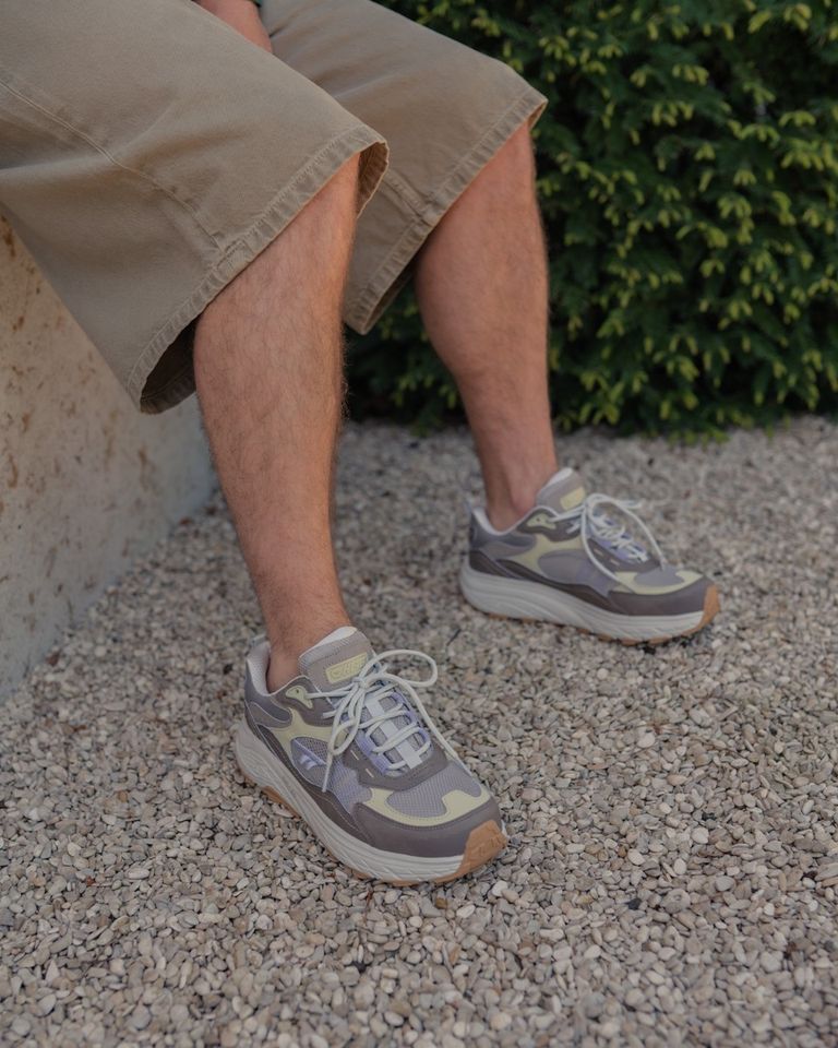 HTS Eastend WP Bruin/Multi Herensneakers