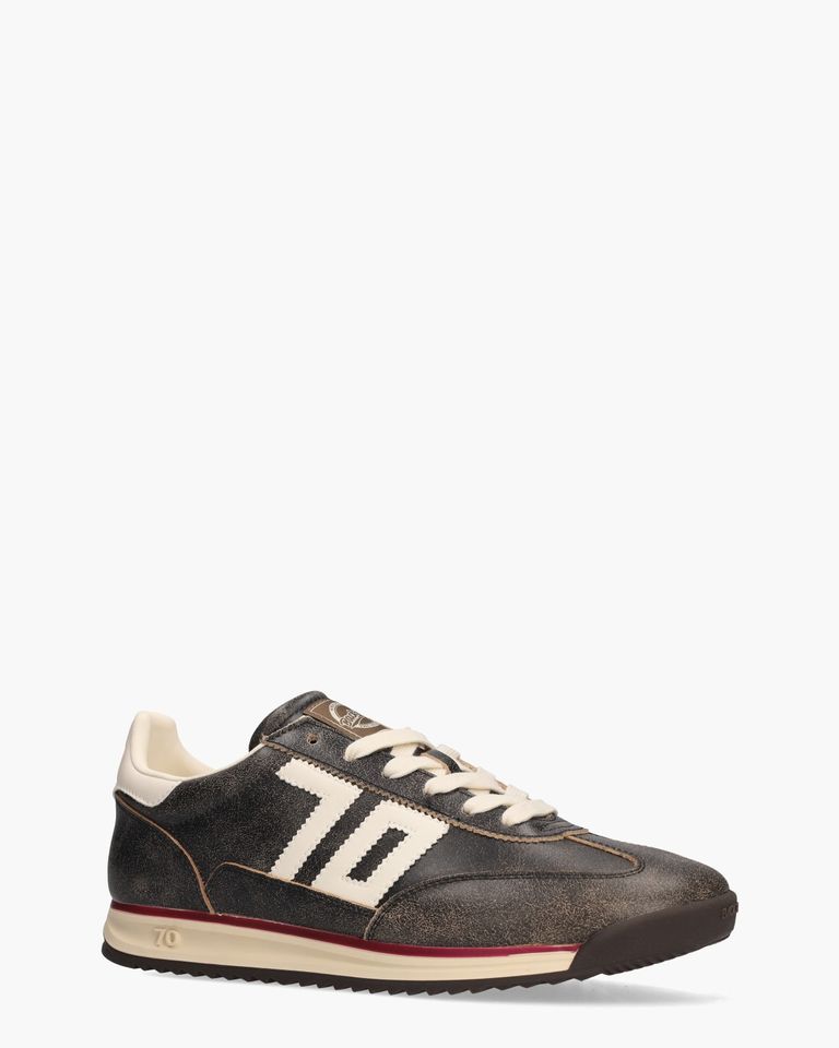 Jogger Donkerbruin/Off-White Herensneakers