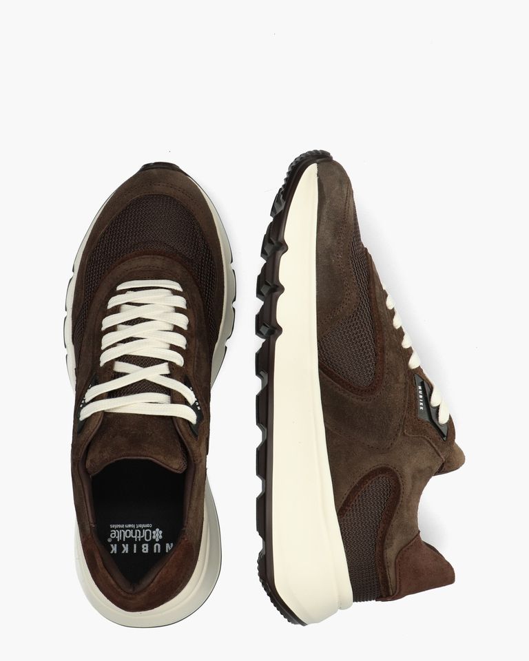 Luca Noa Donkerbruin Herensneakers