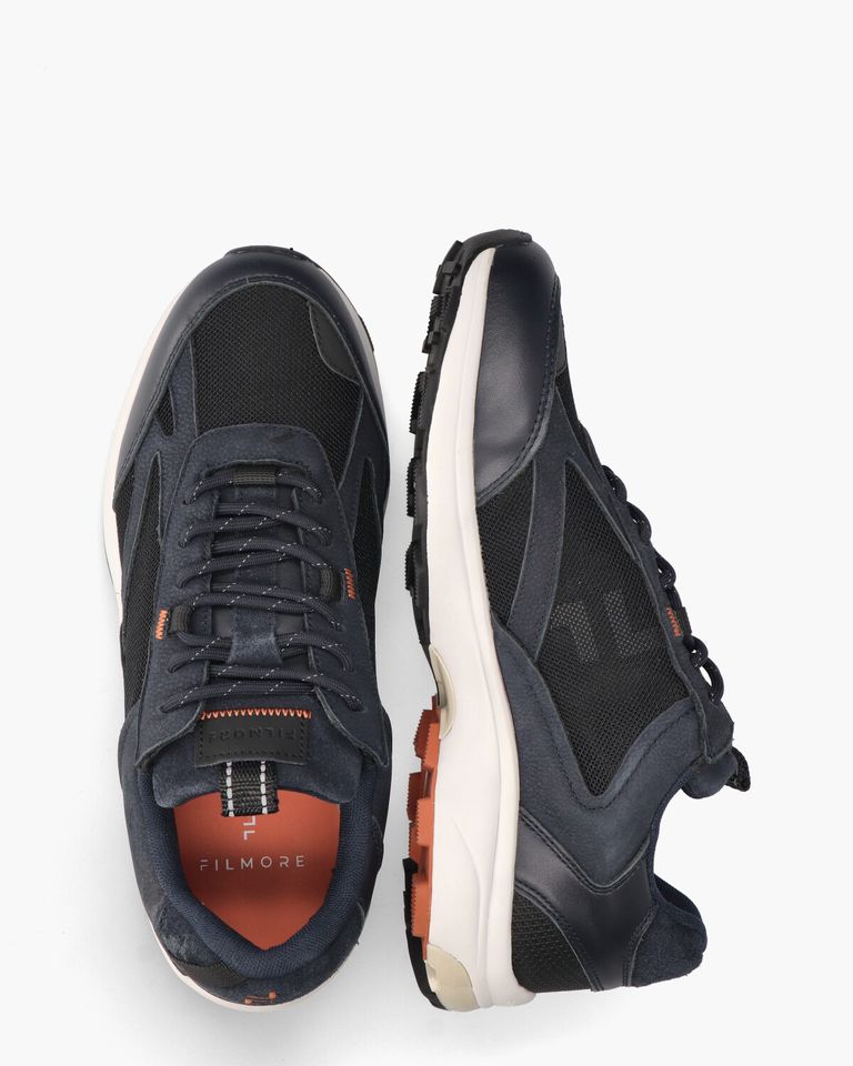 Krafla Donkerblauw Herensneakers 