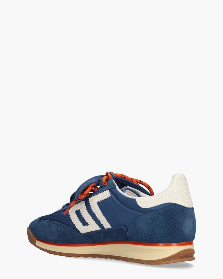 Jogger Spongy Nylon Blauw Herensneakers