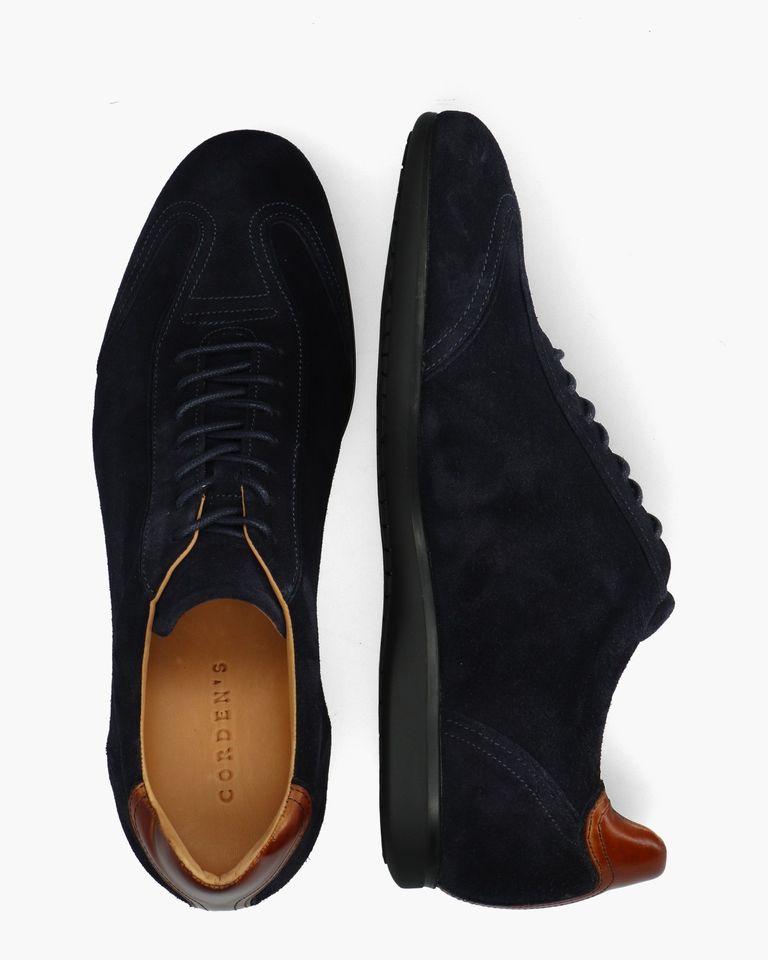 Fitzallan Donkerblauw Herensneakers