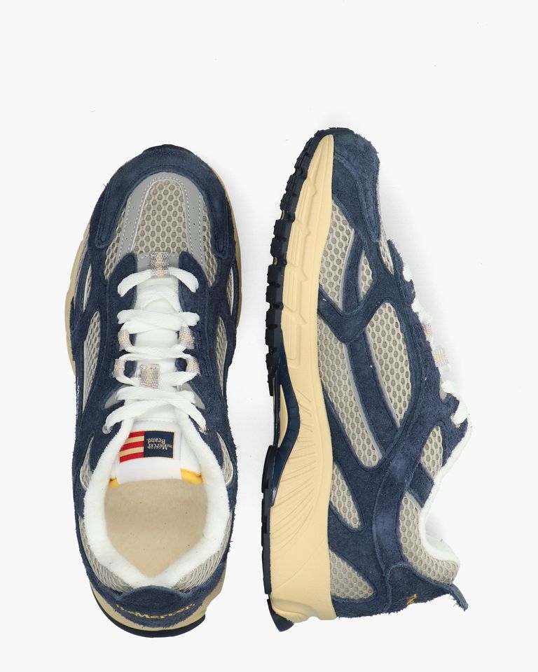 The Re-Run Americana Donkerblauw Herensneakers