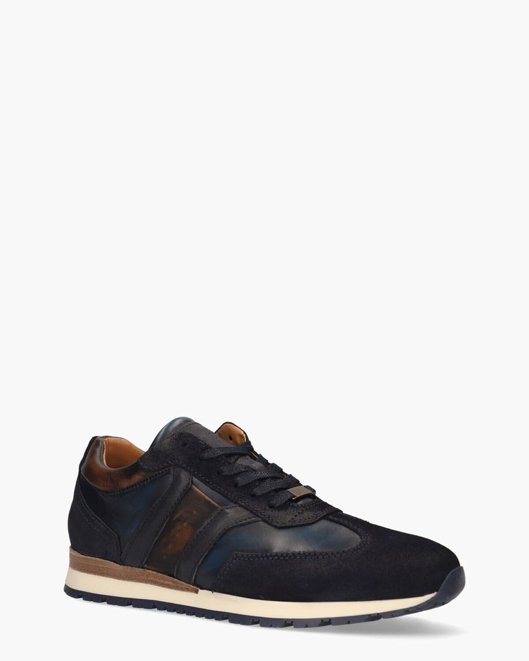 Sweder Donkerblauw Herensneakers