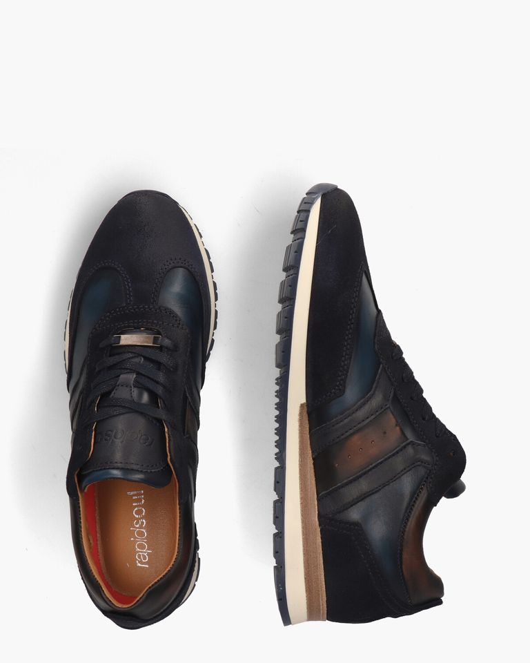 Sweder Donkerblauw Herensneakers
