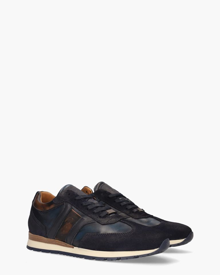 Sweder Donkerblauw Herensneakers