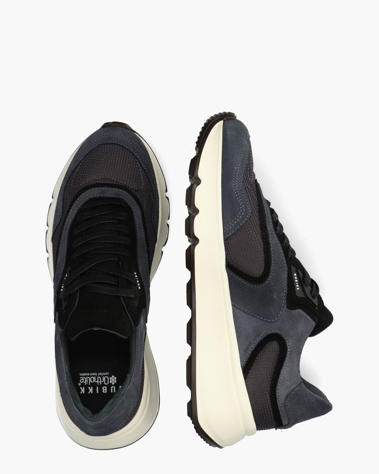 Luca Noa Blauw/Zwart Herensneakers